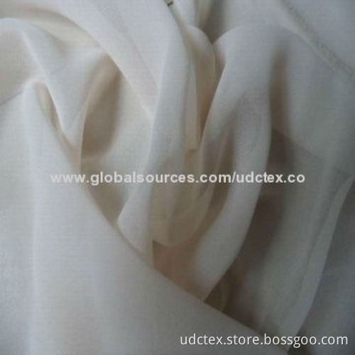 Polyester Georgette Fabric, Azo-free, Used for Fashionable Dress and Garments Use